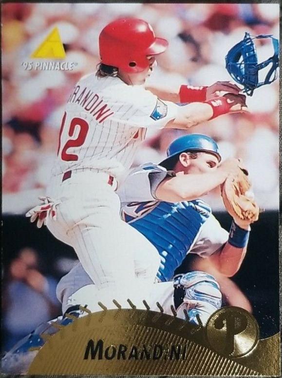 Mickey Morandini #16 Baseball Cards 1995 Pinnacle