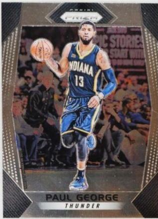 Paul George Basketball Cards 2017 Panini Prizm