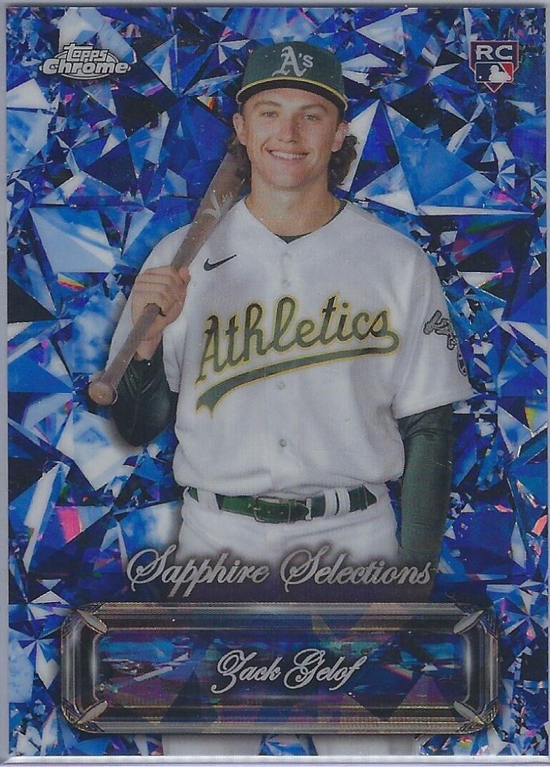 Zack Gelof #SS-2 Baseball Cards 2024 Topps Chrome Sapphire Selections
