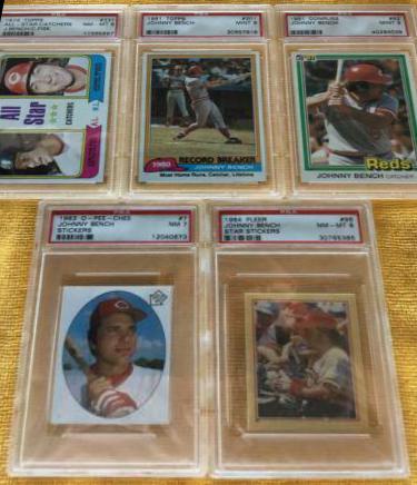 Johnny Bench #7 Baseball Cards 1983 O Pee Chee Stickers