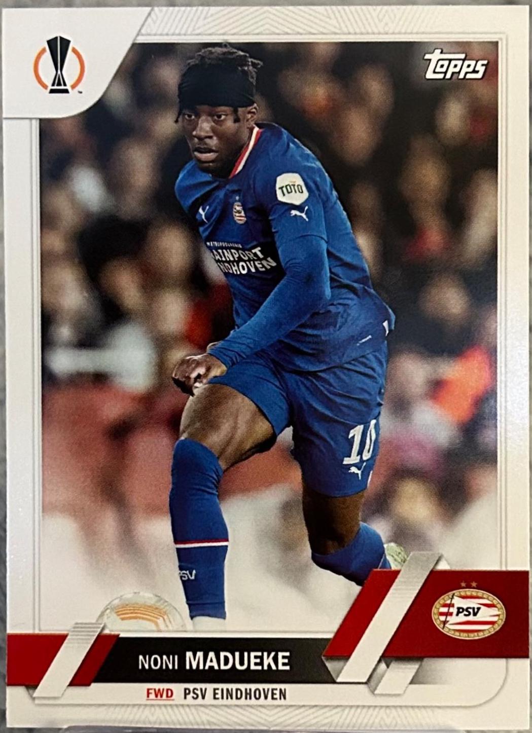 Noni Madueke #106 Soccer Cards 2022 Topps UEFA Club Competitions