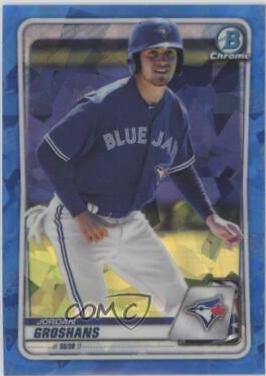 Jordan Groshans #BCP-104 Baseball Cards 2020 Bowman Chrome Prospects Sapphire