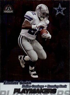 emmitt smith #5 Football Cards 2002 Pacific Adrenaline