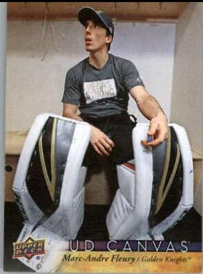 Marc Andre Fleury #C199 Hockey Cards 2017 Upper Deck Canvas