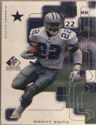 Emmitt Smith #28 Football Cards 1999 SP Signature