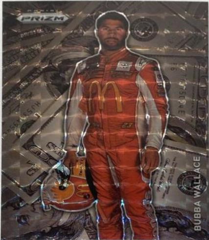 Bubba Wallace #S19 Racing Cards 2022 Panini Prizm Nascar Stacks