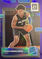 Paolo Banchero [Purple] #221 Prices | 2022 Panini Donruss Optic