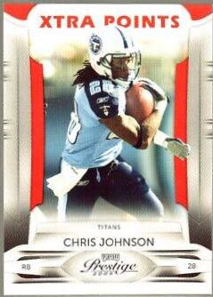 Chris Johnson #96 2009 Playoff Prestige Football
