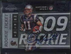 Julian Edelman #176 2009 Playoff Contenders Football