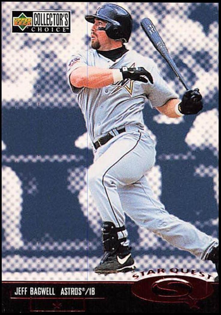 Jeff Bagwell #SQ37 Baseball Cards 1998 Collector's Choice Starquest Series 1