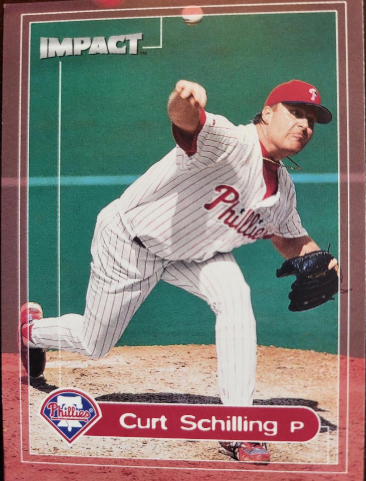 Curt Schilling #41 Baseball Cards 2000 Fleer Impact