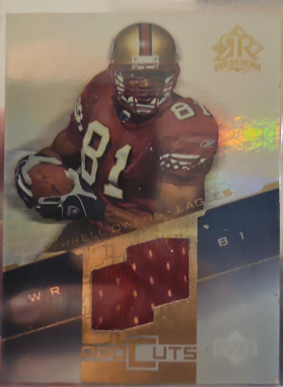 Terrell Owens [Jersey Gold] #PC-TO