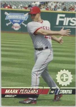 Mark Teixeira #8 Baseball Cards 2008 Stadium Club