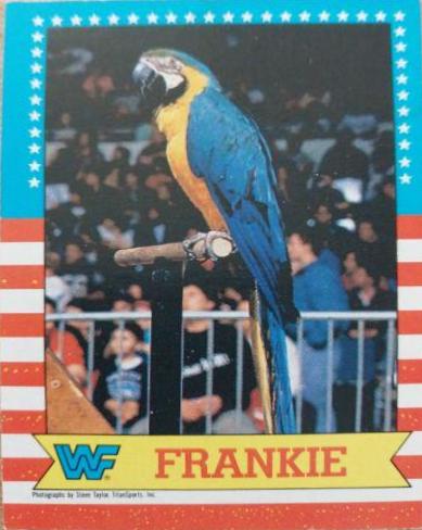 Frankie #4 Wrestling Cards 1987 O Pee Chee WWF