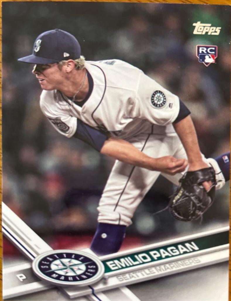 Emilio Pagan #US182 Baseball Cards 2017 Topps Update