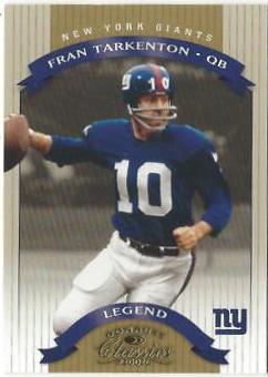 Fran Tarkenton #149 2002 Panini Donruss Classics Football