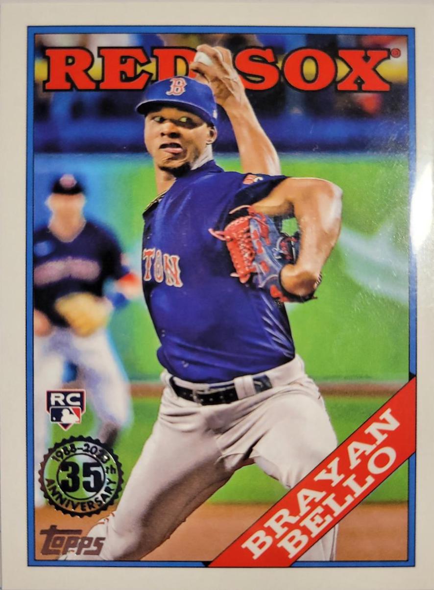 Brayan Bello #T88-24 Baseball Cards 2023 Topps Silver Pack 1988 35th Anniversary