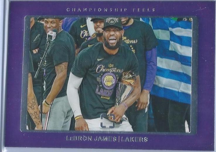 Lebron James #2 Basketball Cards 2021 Panini PhotoGenic Championship Feels