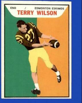 Terry Wilson #44 Football Cards 1965 Topps CFL