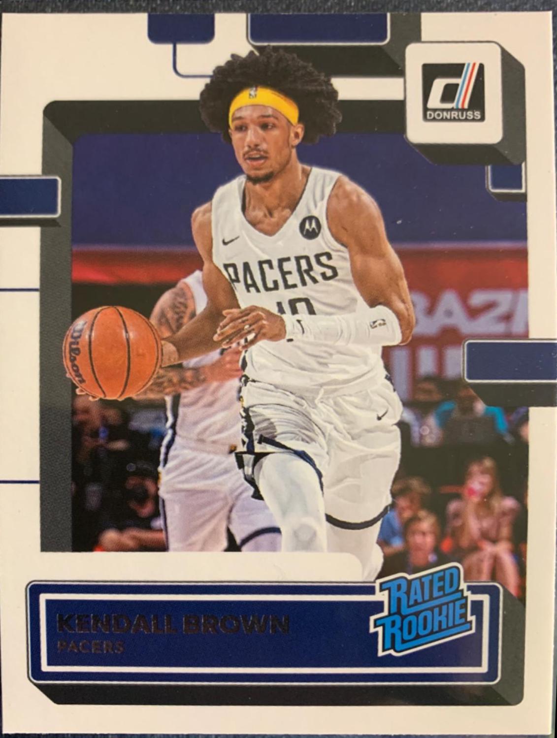 Kendall Brown #247 Basketball Cards 2022 Panini Donruss