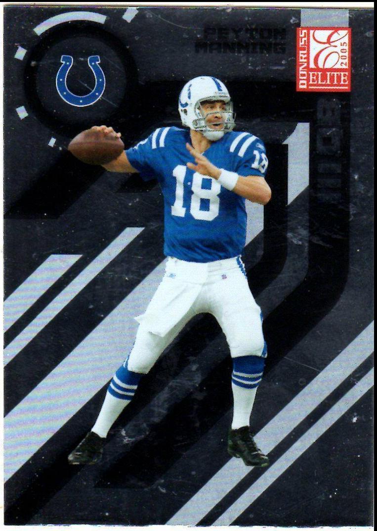 Peyton Manning #39 2005 Panini Donruss Elite Football