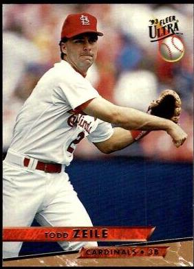 Todd Zeile #115 Baseball Cards 1993 Ultra