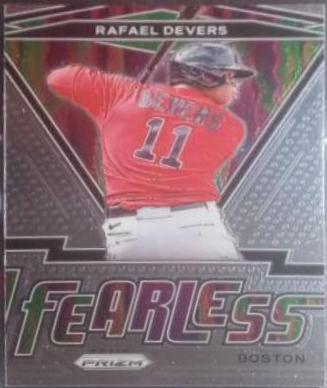 Rafael Devers #FR-4 2021 Panini Prizm Baseball Fearless