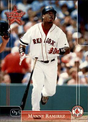 Manny Ramirez #15 Baseball Cards 2002 Leaf Rookies & Stars