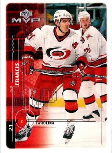 Ron Francis #35 Hockey Cards 1998 Upper Deck MVP