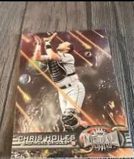 Chris Hoiles #4 Baseball Cards 1997 Metal Universe