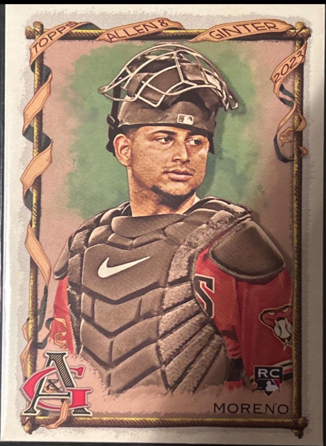 Gabriel Moreno #18 Baseball Cards 2023 Topps Allen & Ginter
