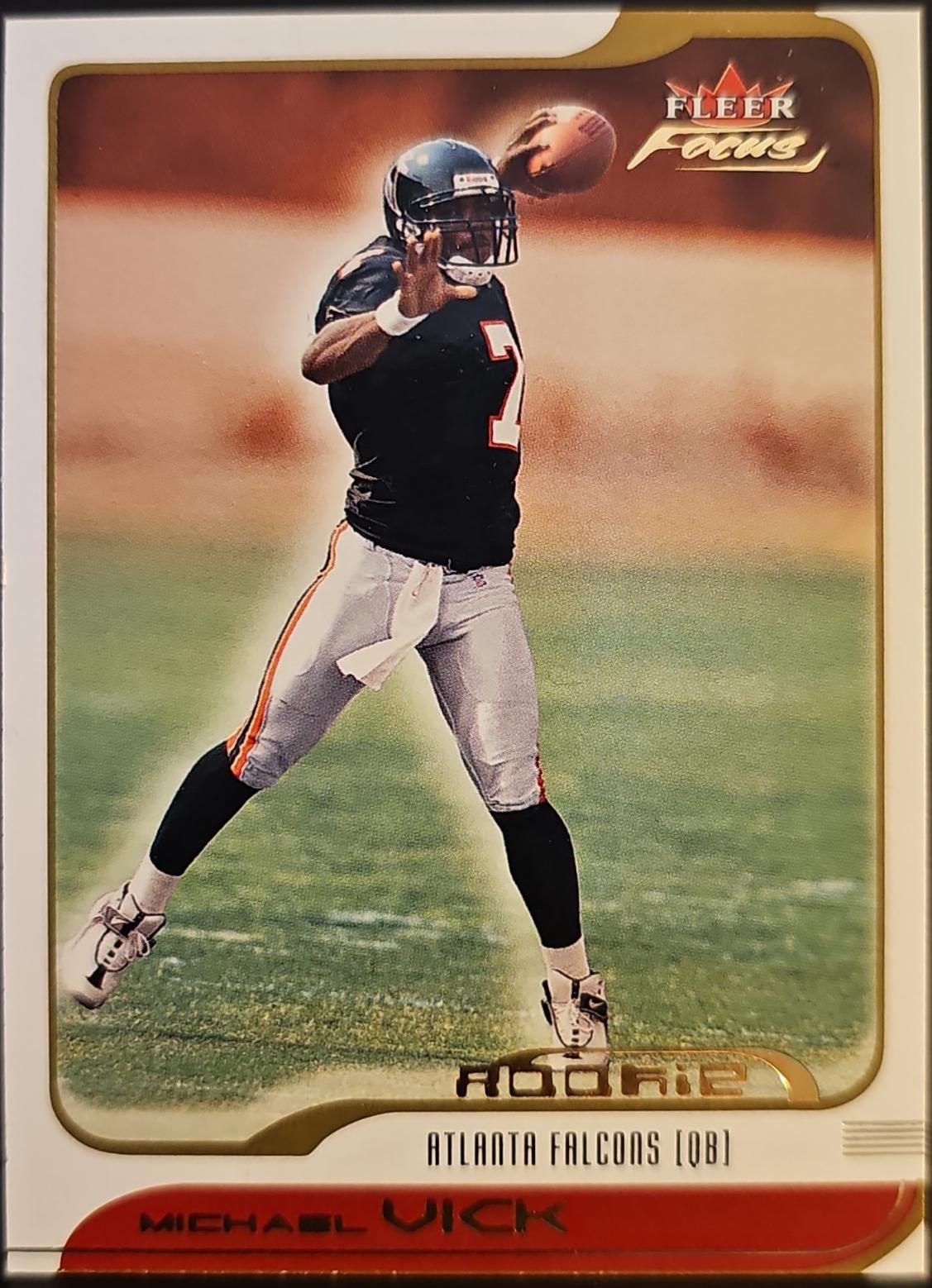 Michael Vick #181 2001 Fleer Focus Football