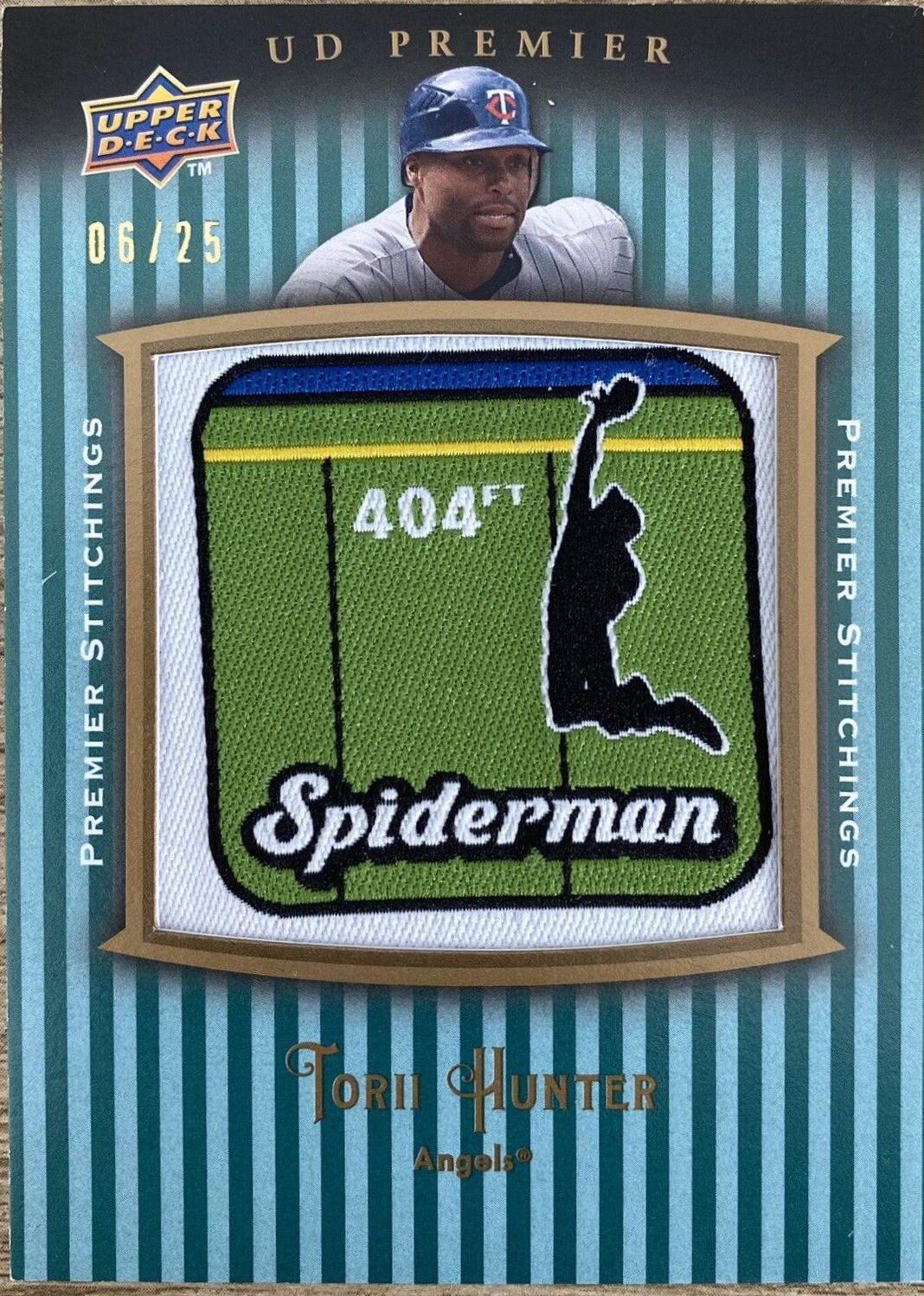 Torri Hunter #PSTI-HU Baseball Cards 2008 Upper Deck Premier Stitchings