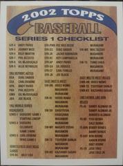 Checklist #4 Baseball Cards 2002 Topps Prices