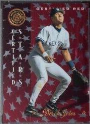 Derek Jeter #141 1997 Pinnacle Certified Baseball