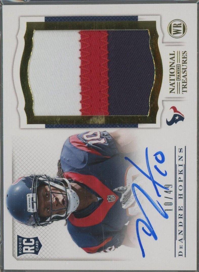 DEANDRE HOPKINS　ホプキンス　直筆サインカード　AUTO　NFL DEANDRE HOPKINS ホプキンス 直筆サインカード AUTO NFL - メルカリ