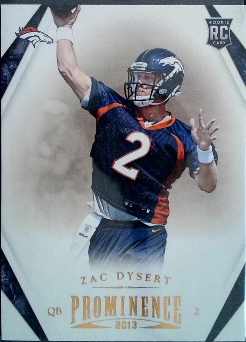 Zac Dysert #199 Football Cards 2013 Panini Prominence