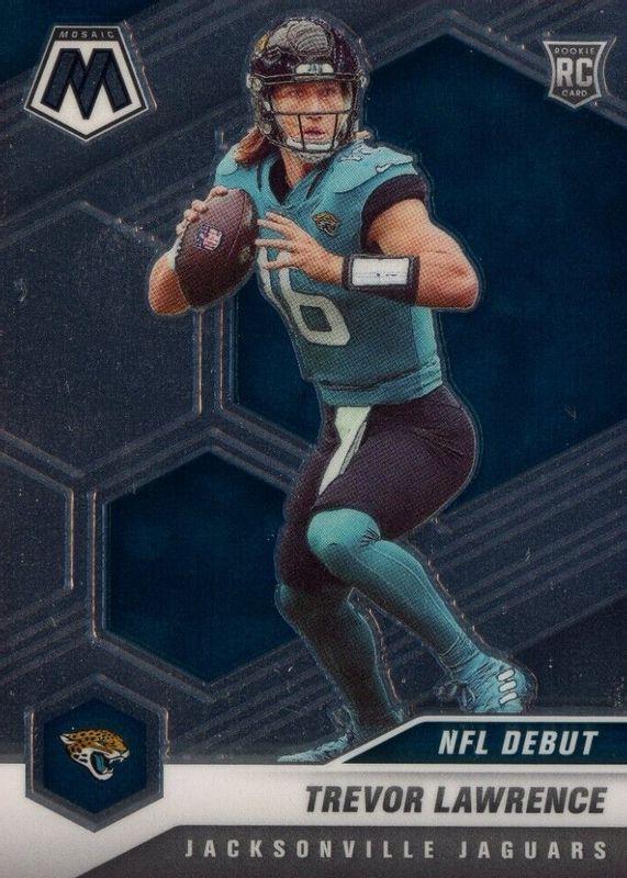 Trevor Lawrence #241 Football Cards 2021 Panini Mosaic