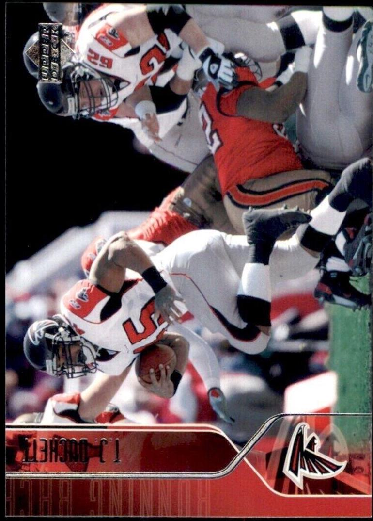 T.J. Duckett #8 Football Cards 2004 Upper Deck
