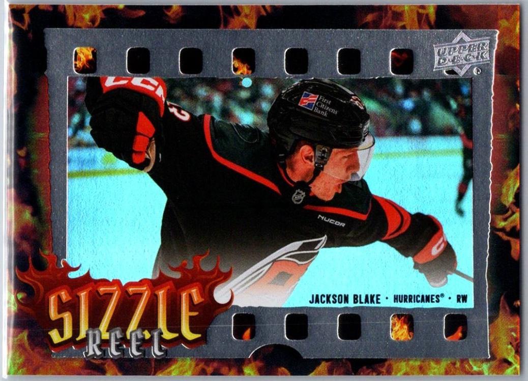 Jackson Blake #SR-24 2026 Upper Deck Rookie Sizzle Reel Hockey