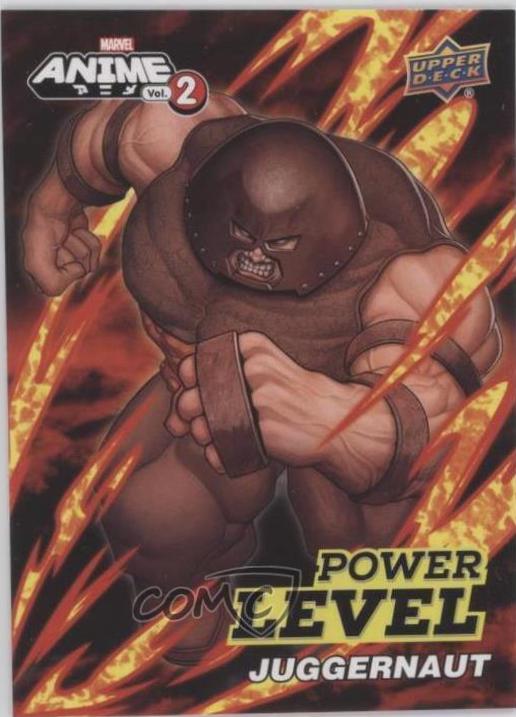 Juggernaut #SN-9 Marvel 2023 Upper Deck Anime Volume 2 Power Level