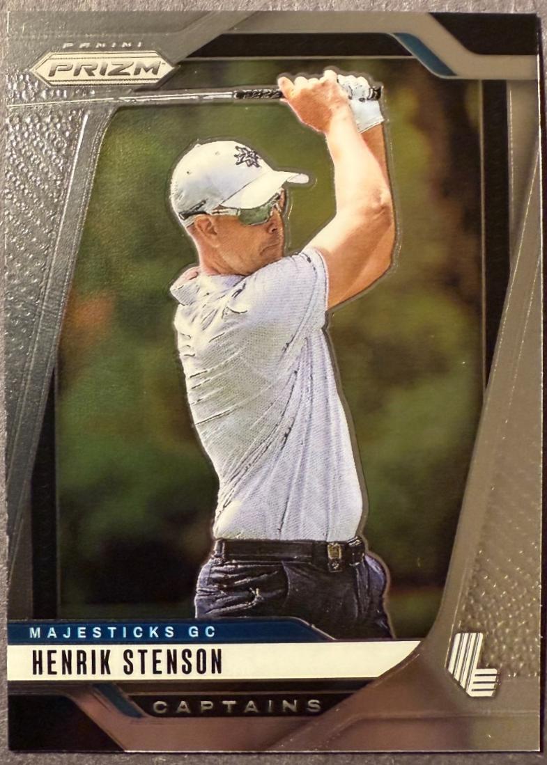 Henrik Stenson #76 2025 Panini Prizm LIV Golf