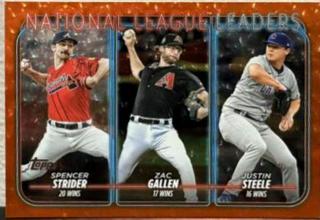 National League Leaders Wins