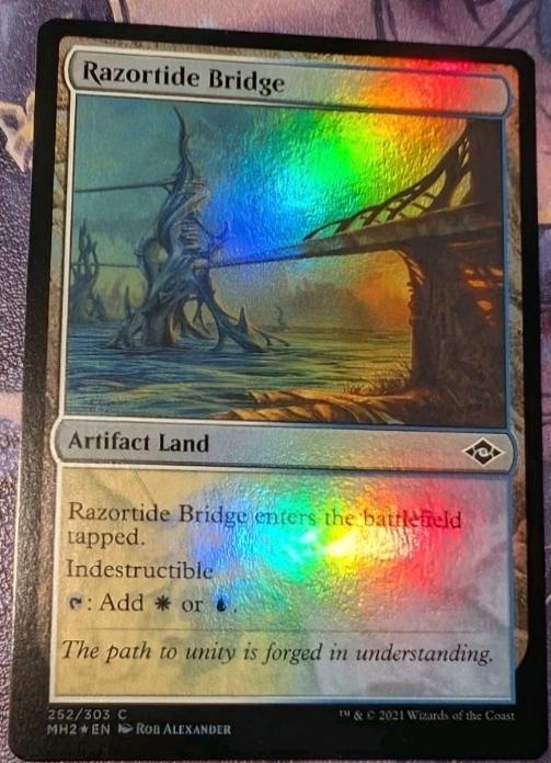 Razortide Bridge [Foil] (Magic Modern Horizons 2)