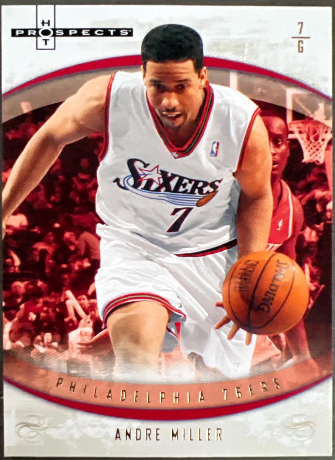 Andre Miller #55 2007-08 Fleer Hot Prospects Basketball
