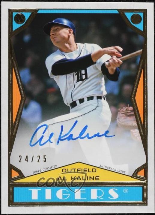 Al Kaline #BC2-AK Baseball Cards 2018 Topps Brooklyn Collection Autographs
