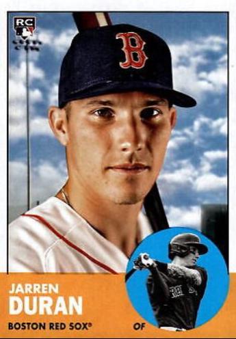 Jarren Duran #88 Baseball Cards 2022 Topps Archives