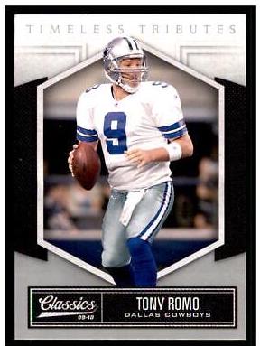 Tony Romo #28 Football Cards 2010 Panini Classics