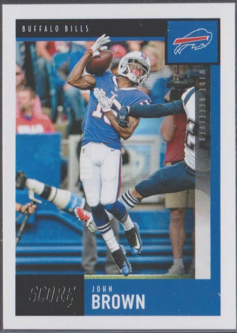 John Brown #1 Football Cards 2020 Panini Score