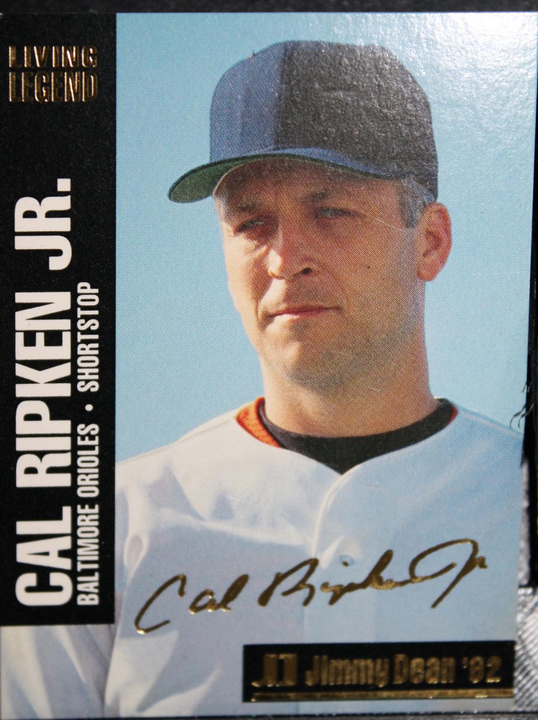 Cal Ripken Jr. #5 Baseball Cards 1992 Jimmy Dean Living Legends